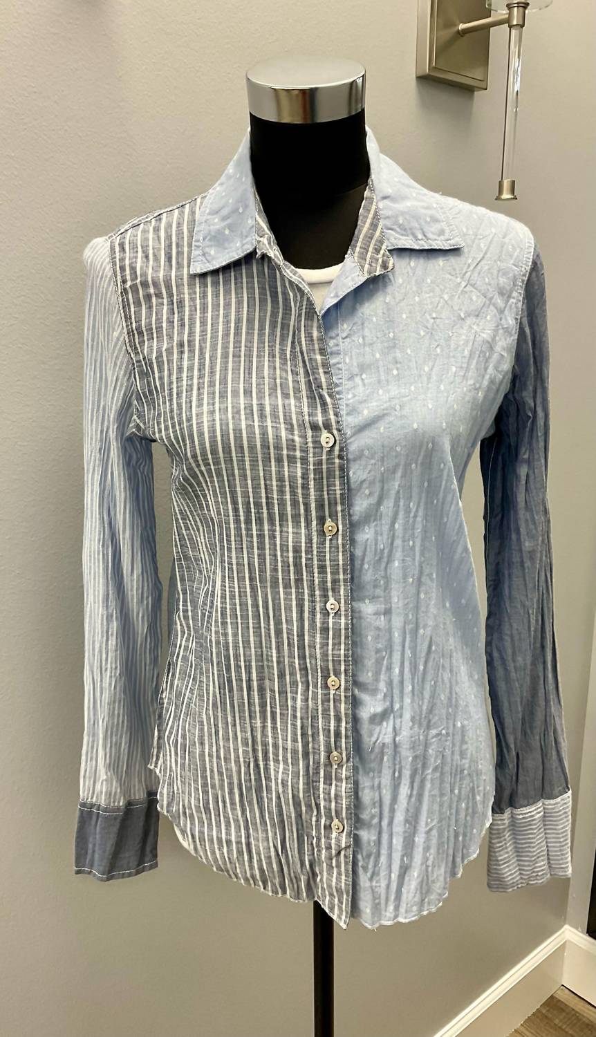 Рубашка из шамбре с разноцветным узором Cino, цвет multi
Рубашка из шамбре с разноцветным узором Cino, цвет multi