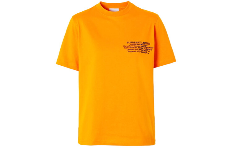 Футболка женская Burberry, оранжевый / черный
Футболка женская Burberry, оранжевый / черный