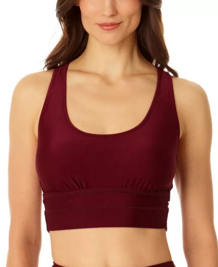 Женский удлиненный бюстгальтер с лямкой на бретельках и полосками Coppersuit, красный
Женский удлиненный бюстгальтер с лямкой на бретельках и полосками Coppersuit, красный