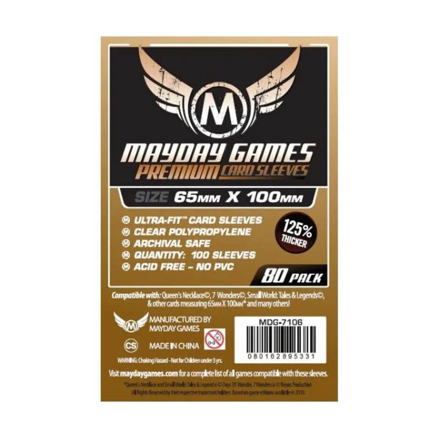 Медные конверты для карт премиум-класса Magnum (80), Board Game Sleeves (Mayday Games)
Медные конверты для карт премиум-класса Magnum (80), Board Game Sleeves (Mayday Games)