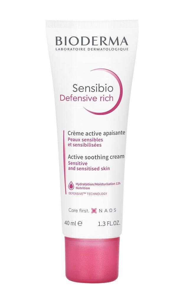 Bioderma Sensibio Defensive Rich крем для лица, 40 ml
Bioderma Sensibio Defensive Rich крем для лица, 40 ml