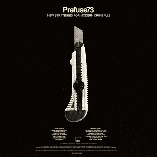 CD диск Prefuse 73: New Strategies for Modern Crime Vol. 2
CD диск Prefuse 73: New Strategies for Modern Crime Vol. 2