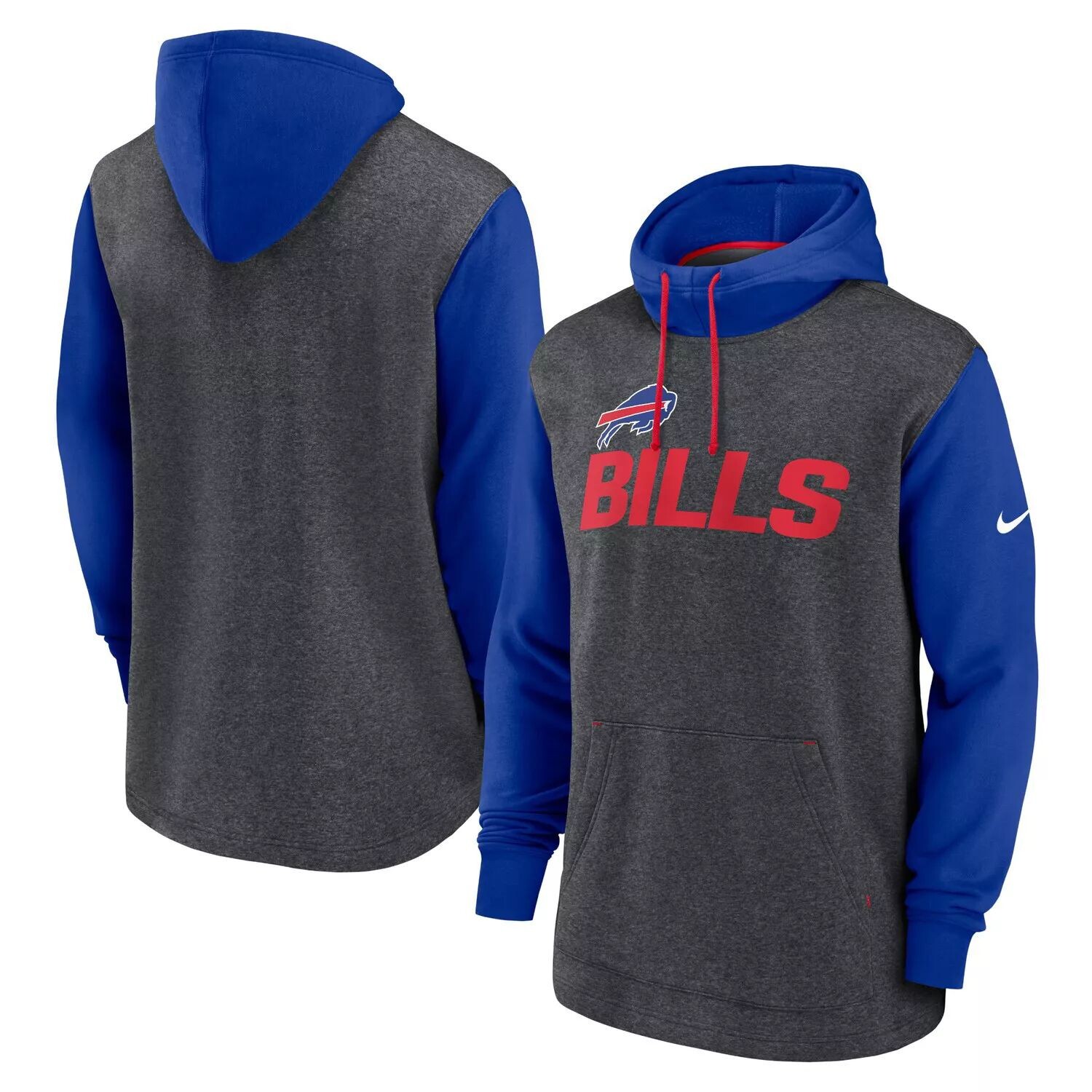 Мужской пуловер с капюшоном Nike Heathered Charcoal/Royal Buffalo Bills Surrey Legacy
Мужской пуловер с капюшоном Nike Heathered Charcoal/Royal Buffalo Bills Surrey Legacy