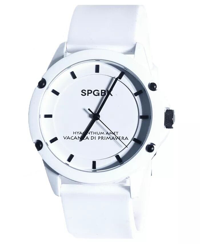 Часы унисекс Country Club с белым силиконовым ремешком, 44 мм SPGBK Watches, белый
Часы унисекс Country Club с белым силиконовым ремешком, 44 мм SPGBK Watches, белый