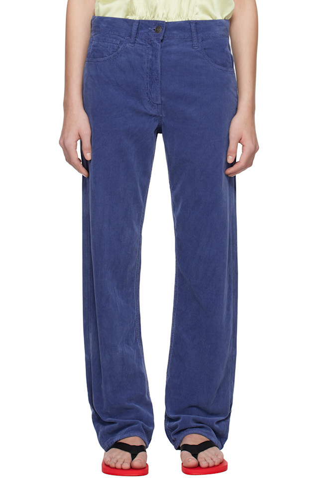 Брюки Tarley The Row, синий
Брюки Tarley The Row, синий