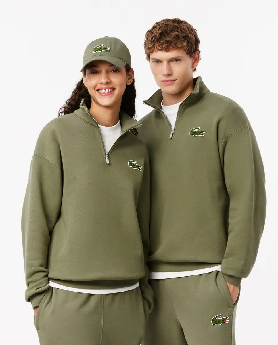 Толстовка свободного кроя унисекс с высоким воротником Lacoste, цвет Verde Militar
Толстовка свободного кроя унисекс с высоким воротником Lacoste, цвет Verde Militar