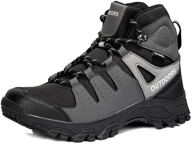 Мужские походные кроссовки средней высоты для треккинга на открытом воздухе, противоскользящие легкие трекинговые обувь для путешествий, походов и работы Qacksv, черный
Мужские походные кроссовки средней высоты для треккинга на открытом воздухе, противоскользящие легкие трекинговые обувь для путешествий, походов и работы Qacksv, черный