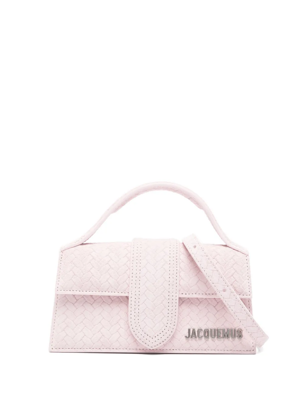 Плетеная мини-сумка-тоут Le Bambino Jacquemus, розовый
Плетеная мини-сумка-тоут Le Bambino Jacquemus, розовый