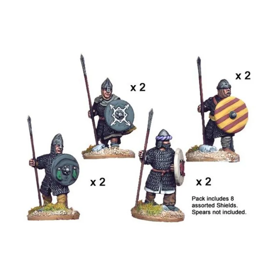 Испанские копейщики в кольчугах, Historical Miniatures - Dark Ages - El Cid (28mm) (Crusader Miniatures)
Испанские копейщики в кольчугах, Historical Miniatures - Dark Ages - El Cid (28mm) (Crusader Miniatures)