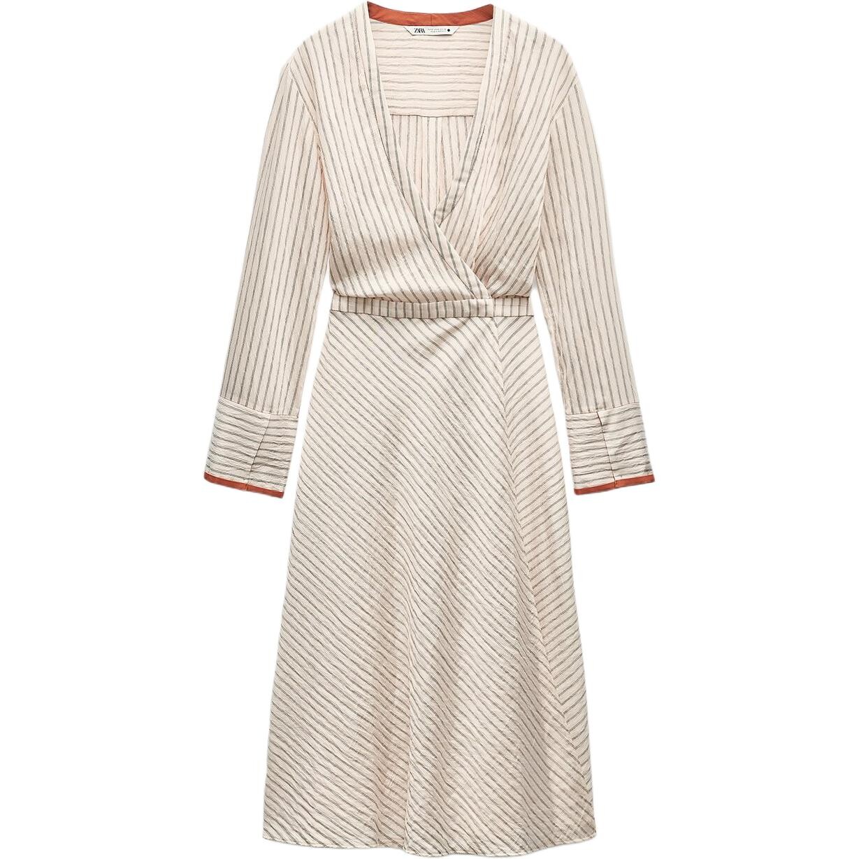 Платье с длинными рукавами серии ZW, женское, многоцветное Zara
Платье с длинными рукавами серии ZW, женское, многоцветное Zara