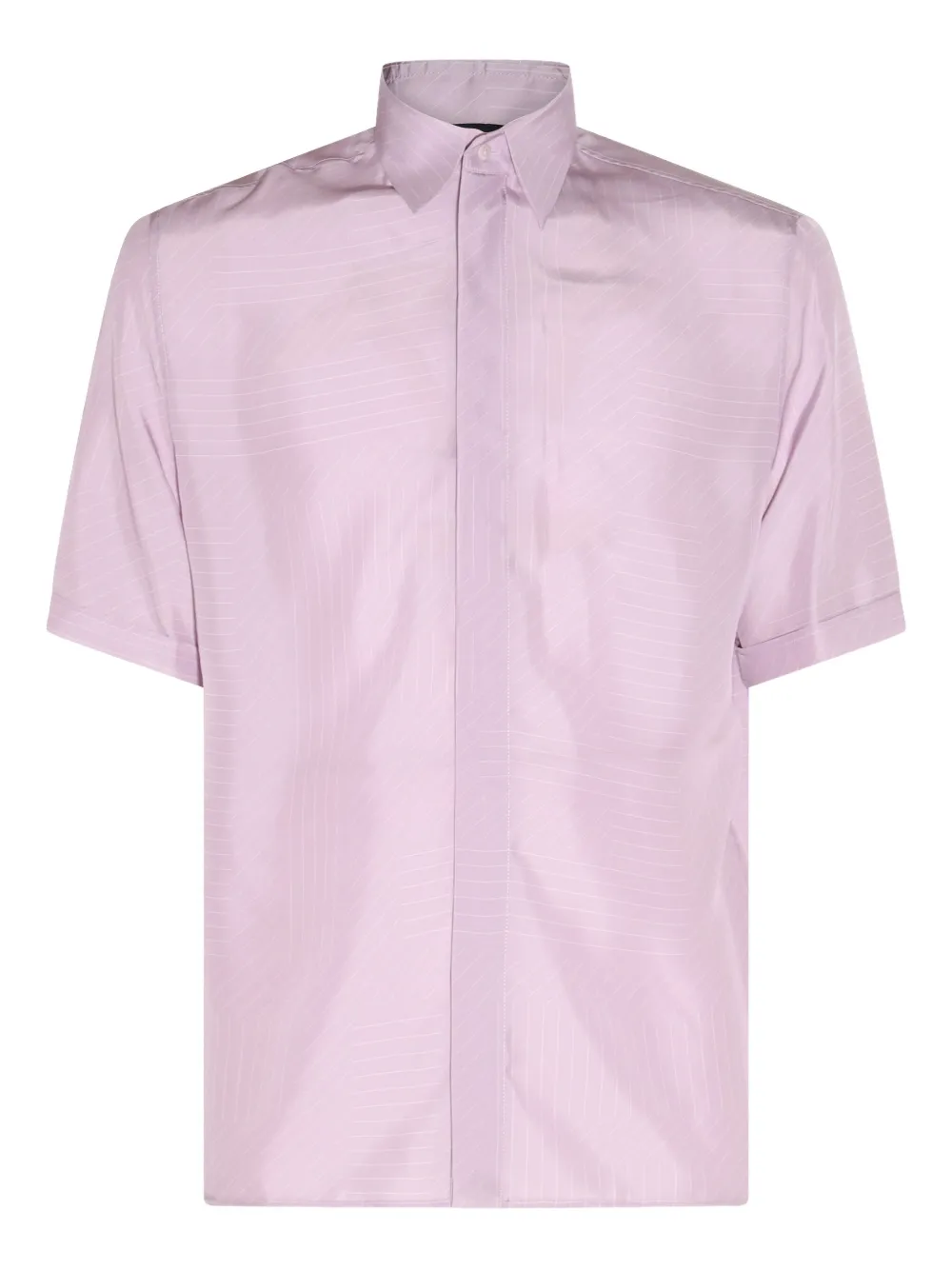 Рубашка в полоску с короткими рукавами FENDI, фиолетовый
Рубашка в полоску с короткими рукавами FENDI, фиолетовый