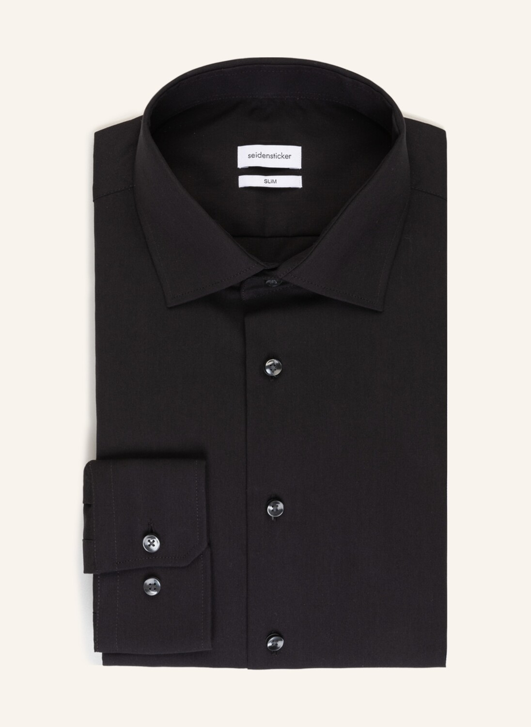 Рубашка узкого кроя Seidensticker, черный
Рубашка узкого кроя Seidensticker, черный