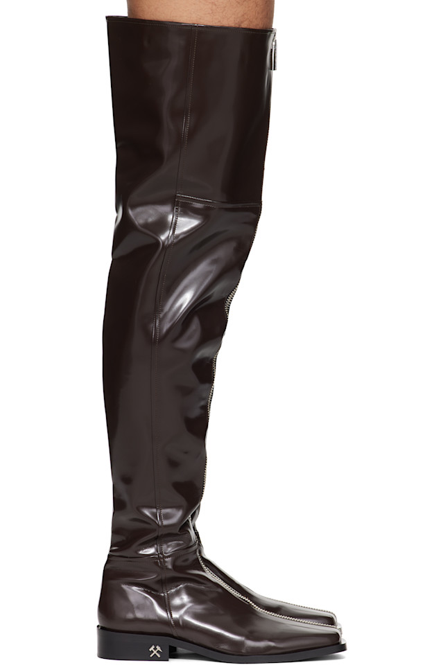 Сапоги выше колена Adem Gmbh, коричневый
Сапоги выше колена Adem Gmbh, коричневый