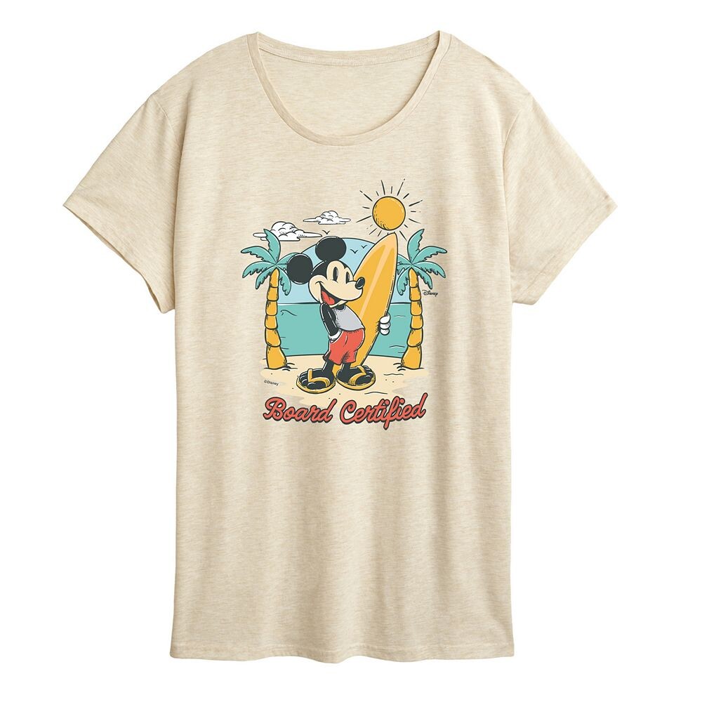 Женская футболка с рисунком Микки Мауса Disney's, сертифицированная советом директоров, бежевый
Женская футболка с рисунком Микки Мауса Disney's, сертифицированная советом директоров, бежевый