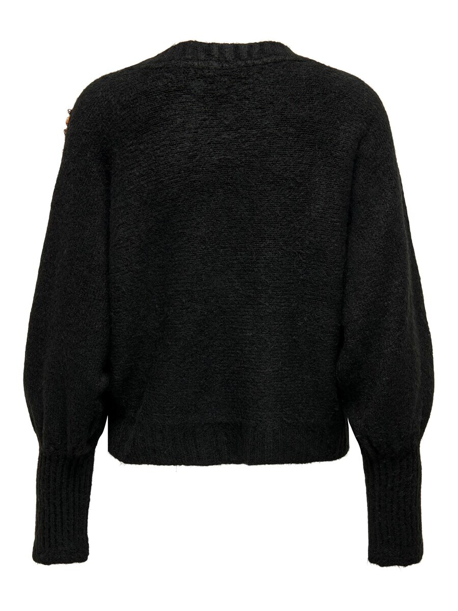 Вязаный кардиган Only Petite Knit Cardigan JULIA, черный 
Вязаный кардиган Only Petite Knit Cardigan JULIA, черный