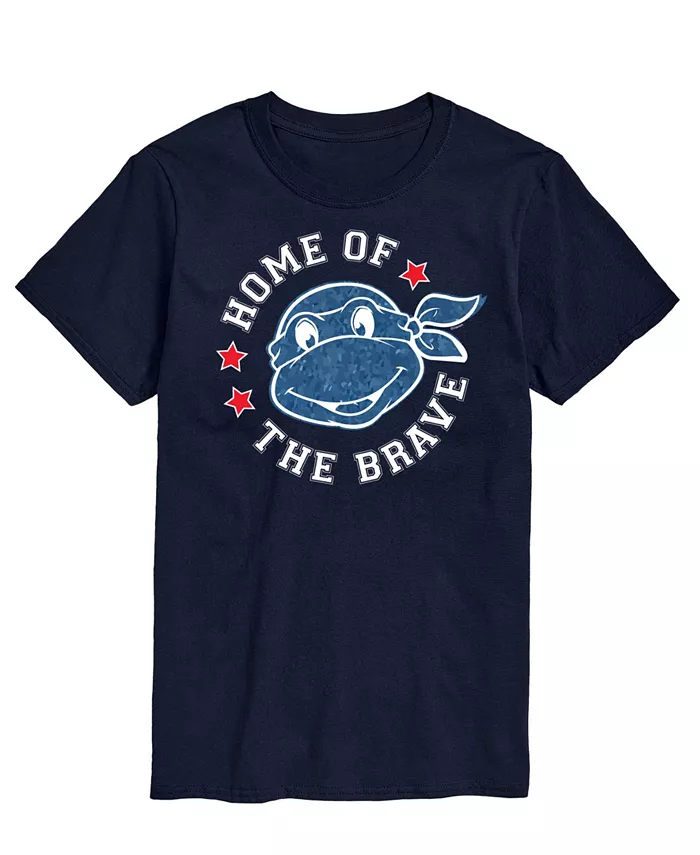Мужская футболка с коротким рукавом Teenage Mutant Ninja Turtles Americana Home of the Brave AIRWAVES, синий
Мужская футболка с коротким рукавом Teenage Mutant Ninja Turtles Americana Home of the Brave AIRWAVES, синий