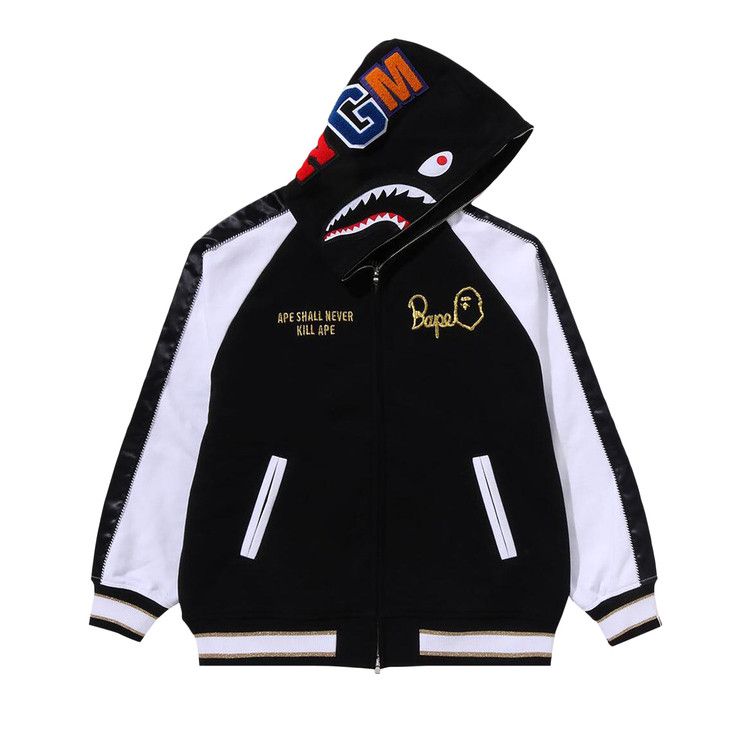 Худи BAPE Souvenir Shark Zip Hoodie, Black
Худи BAPE Souvenir Shark Zip Hoodie, Black