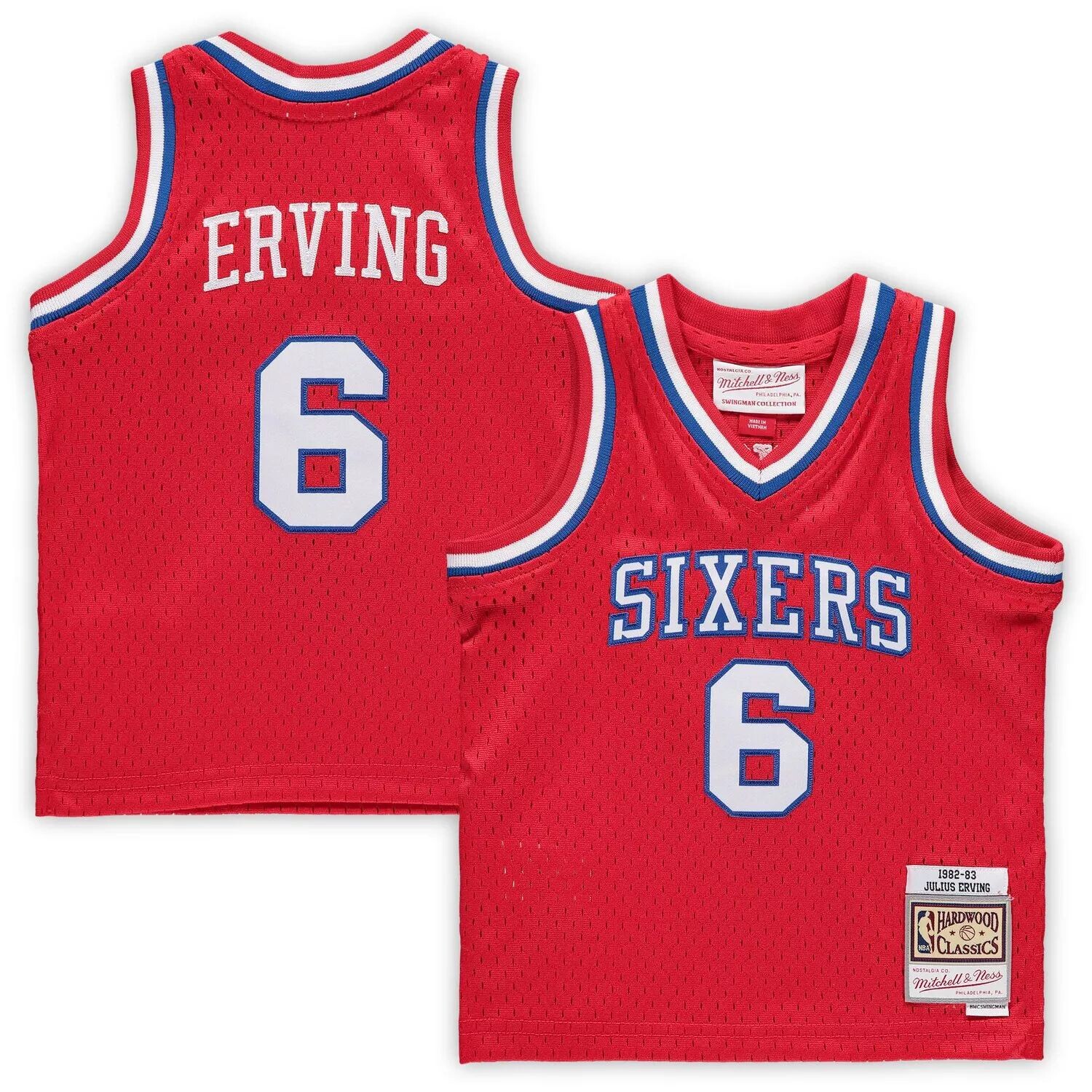 Младенец Митчелл и Несс Джулиус Ирвинг Ред Филадельфия 76ers 1982/83 Hardwood Classics пенсионер Джерси Unbranded
Младенец Митчелл и Несс Джулиус Ирвинг Ред Филадельфия 76ers 1982/83 Hardwood Classics пенсионер Джерси Unbranded