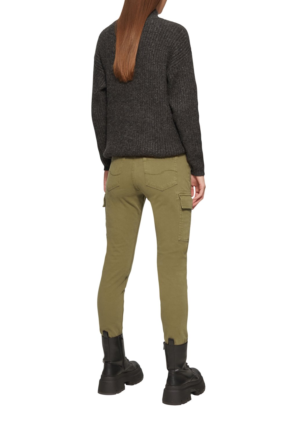 Брюки карго QS, темно-зеленый
Брюки карго QS, темно-зеленый