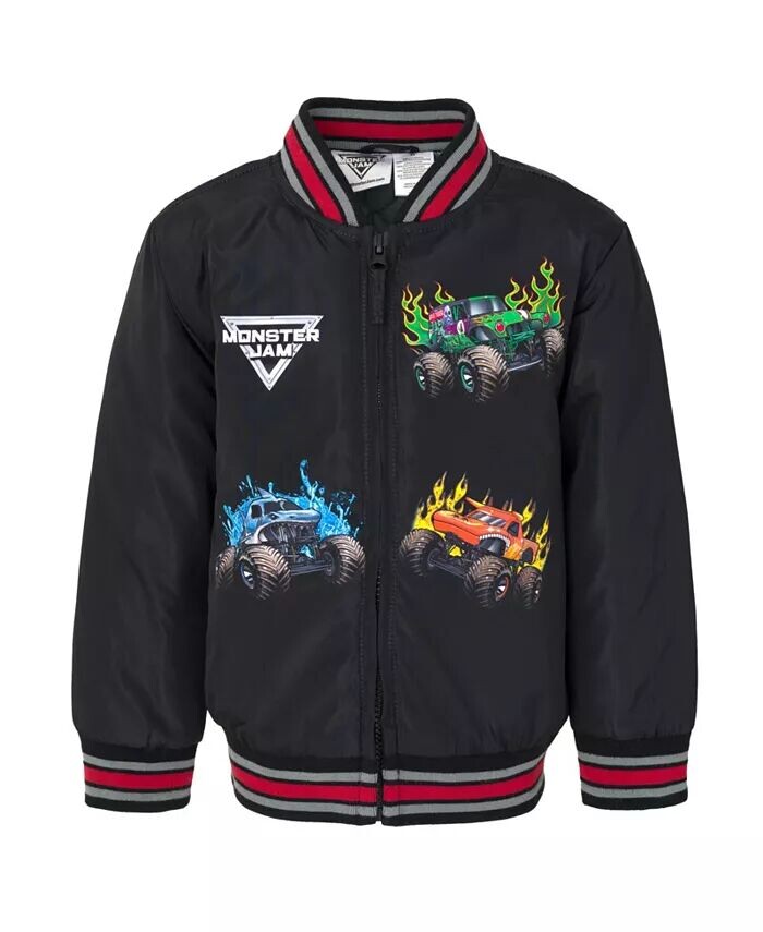 Университетский бомбер на молнии для мальчиков для мальчиков Grave Digger El Toro Loco Megalodon Monster Jam, черный
Университетский бомбер на молнии для мальчиков для мальчиков Grave Digger El Toro Loco Megalodon Monster Jam, черный