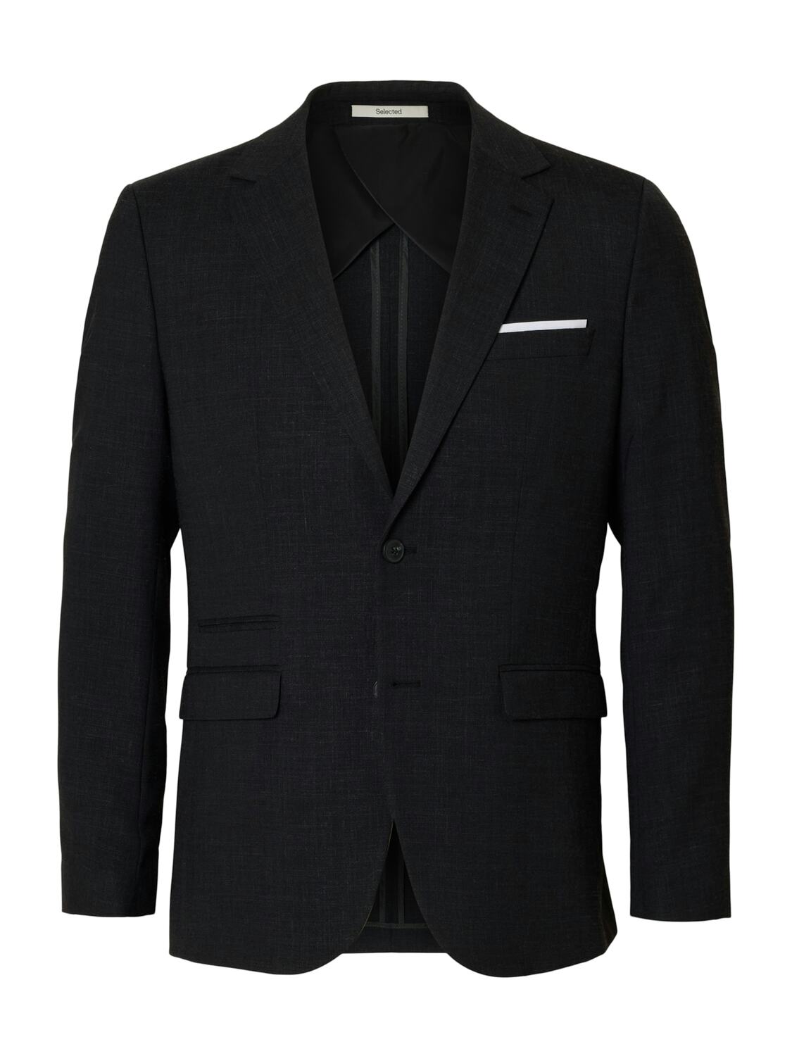 SELECTED Приталенный пиджак 'SLHOASIS' в крапчатом черном цвете
SELECTED Приталенный пиджак 'SLHOASIS' в крапчатом черном цвете