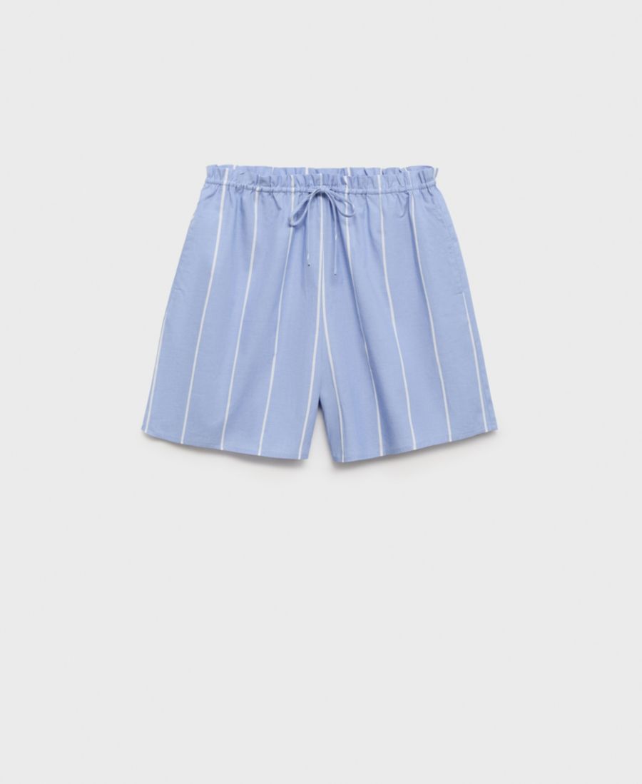 Женские полосатые хлопковые шорты MANGO, Blue
Женские полосатые хлопковые шорты MANGO, Blue