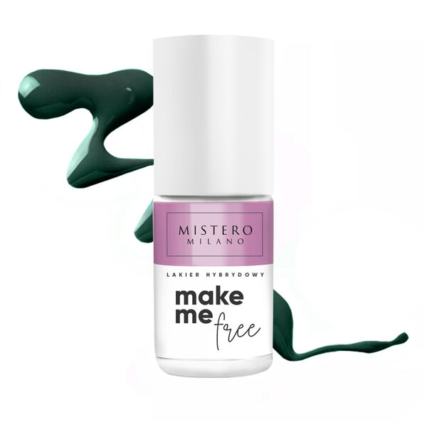 Гибридный лак для ногтей Make Me Me Memerized, 4 мл Mistero Milano Make me free, цвет mesmerize
Гибридный лак для ногтей Make Me Me Memerized, 4 мл Mistero Milano Make me free, цвет mesmerize