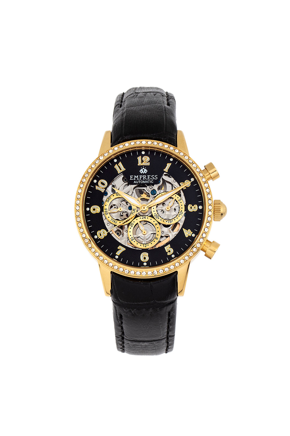 Часы Empress Beatrice Automatic Skeleton, арт. EMPEM2004, черный/золотой, Прозрачный, Часы Empress Beatrice Automatic Skeleton, арт. EMPEM2004, черный/золотой
Часы Empress Beatrice Automatic Skeleton, арт. EMPEM2004, черный/золотой, Прозрачный, Часы Empress Beatrice Automatic Skeleton, арт. EMPEM2004, черный/золотой