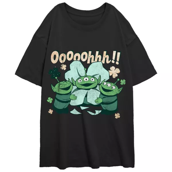 Футболка с принтом "История игрушек инопланетянин оооооооо" с изображением счастливого трилистника для младших классов Disney / Pixar, черный
Футболка с принтом "История игрушек инопланетянин оооооооо" с изображением счастливого трилистника для младших классов Disney / Pixar, черный