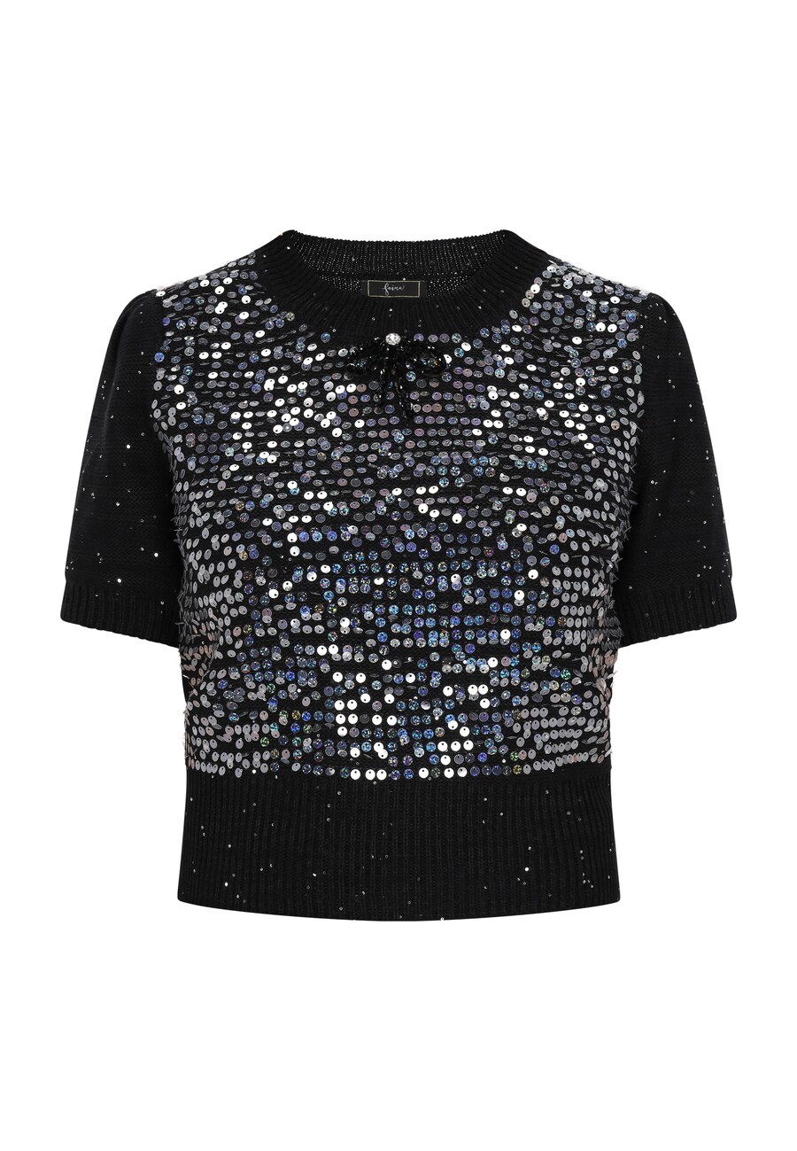 Свитер faina Fashion Look, черный
Свитер faina Fashion Look, черный