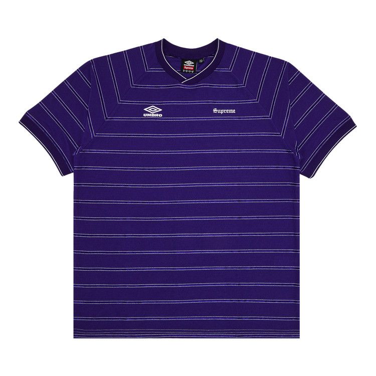 Джерси Supreme x Umbro Stripe Soccer Jersey, Purple
Джерси Supreme x Umbro Stripe Soccer Jersey, Purple