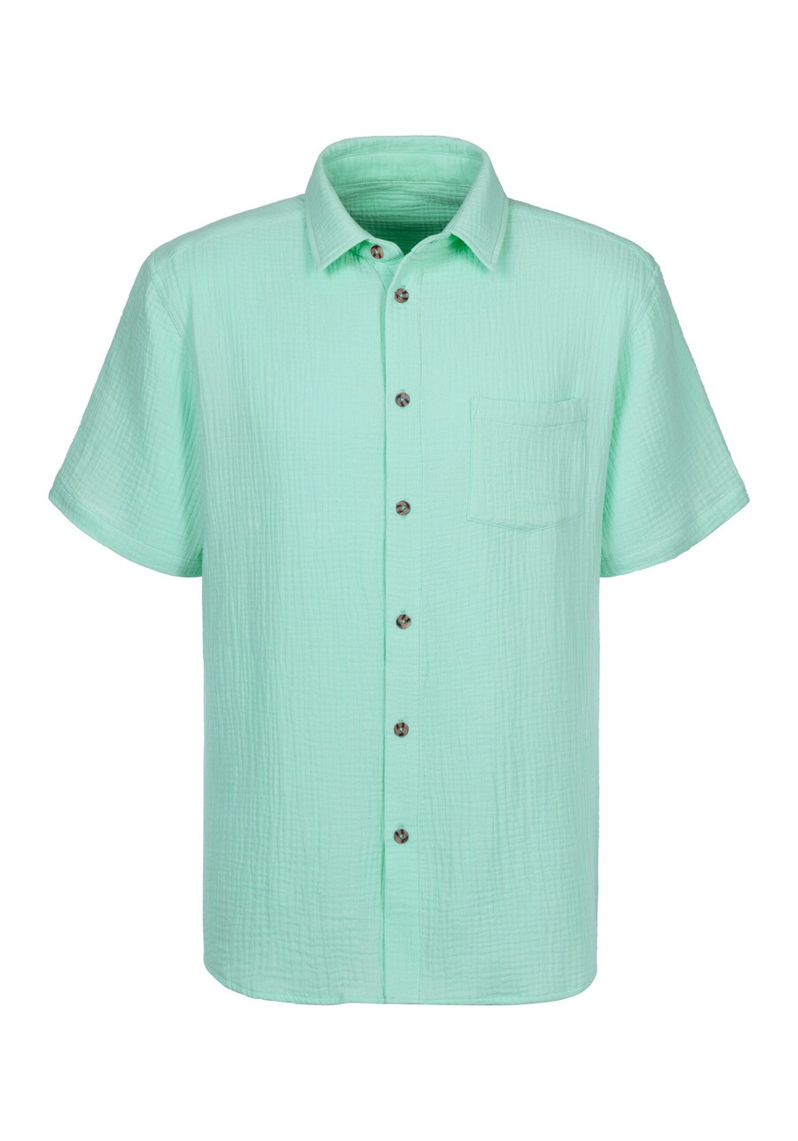 Рубашка на пуговицах классического кроя BEACH TIME, мятный
Рубашка на пуговицах классического кроя BEACH TIME, мятный
