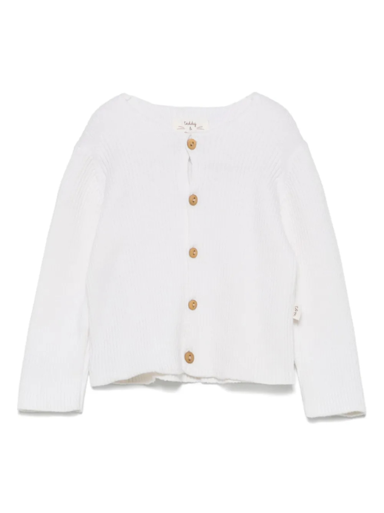 TEDDY & MINOU кардиган в рубчик, белый
TEDDY & MINOU кардиган в рубчик, белый