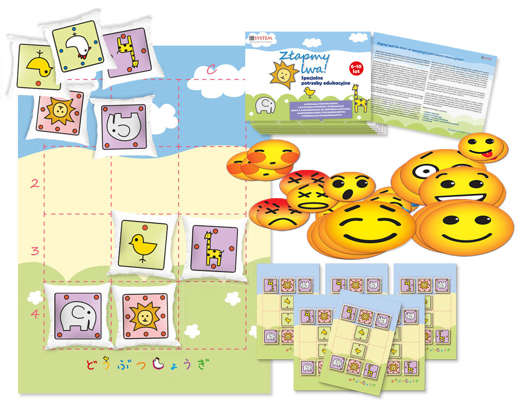 Давайте поймаем Льва! Особые образовательные потребности, обучающая игра, система EI EI System
Давайте поймаем Льва! Особые образовательные потребности, обучающая игра, система EI EI System