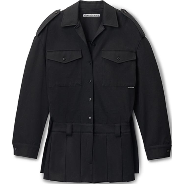 Skort Detailed Pre Styled Shirt Romper Alexander Wang, черный
Skort Detailed Pre Styled Shirt Romper Alexander Wang, черный