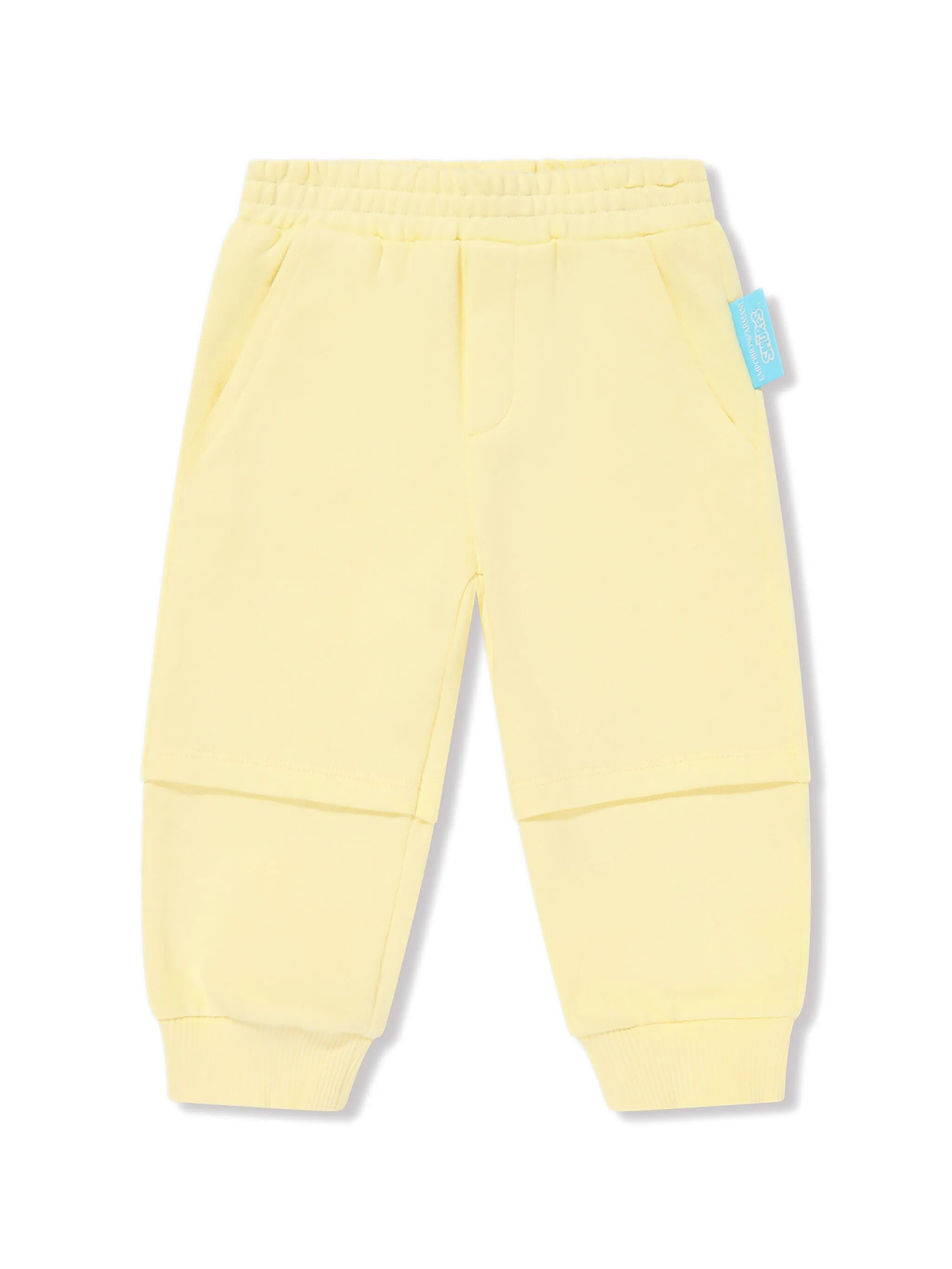 Спортивные брюки из коллаборации с The Smurfs Emporio Armani Kids, желтый
Спортивные брюки из коллаборации с The Smurfs Emporio Armani Kids, желтый