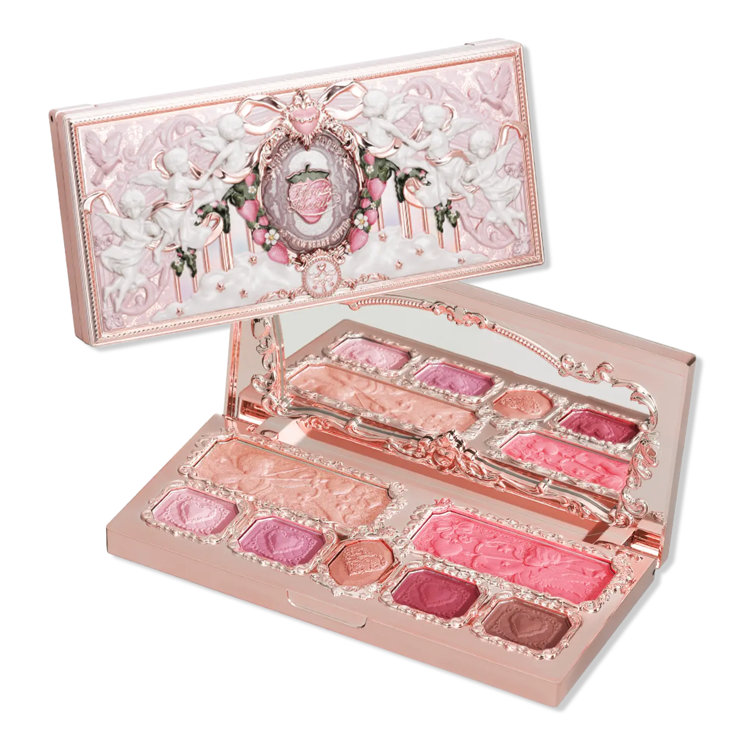 Палитра теней Strawberry Cupid Collection Make-up Palette Flower Knows, S02 Cupid's Mischief (romantic pinks)
Палитра теней Strawberry Cupid Collection Make-up Palette Flower Knows, S02 Cupid's Mischief (romantic pinks)