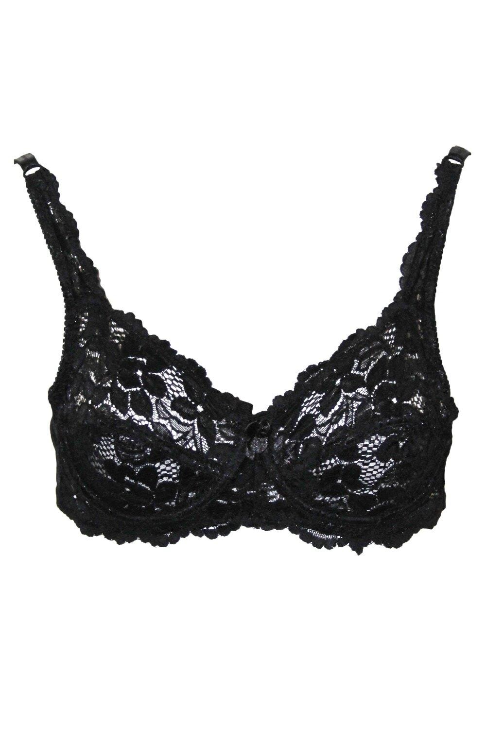 Кружевной бюстгальтер на косточках Sarah Marlon, черный
Кружевной бюстгальтер на косточках Sarah Marlon, черный
