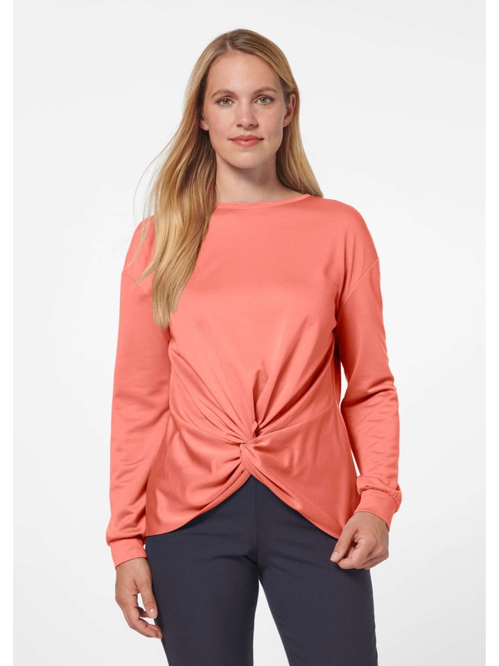 MADELEINE Толстовка с завязанным узлом, кораллово-оранжевого цвета
MADELEINE Толстовка с завязанным узлом, кораллово-оранжевого цвета