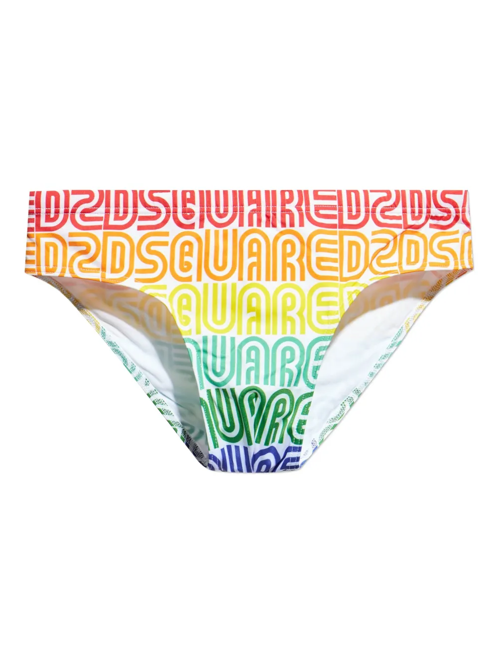 Плавки с радужным логотипом DSQUARED2, белый
Плавки с радужным логотипом DSQUARED2, белый