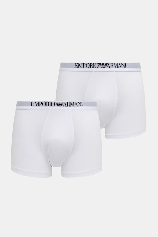 2 пары боксеров Emporio Armani Underwear, белый
2 пары боксеров Emporio Armani Underwear, белый