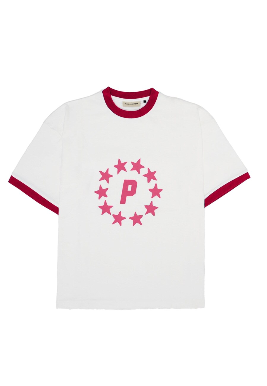 Рубашка Prohibited Stars Contrast, белый
Рубашка Prohibited Stars Contrast, белый