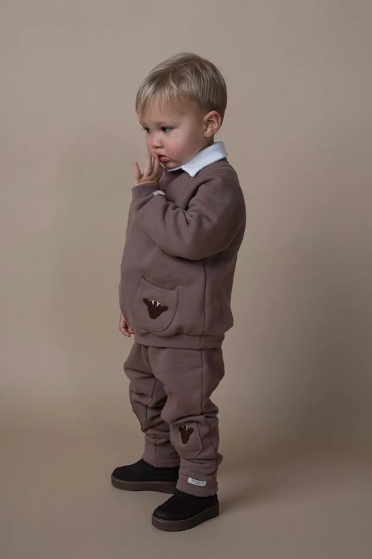Детская хлопковая толстовка Foppe Sweater Stags Donsje, коричневый
Детская хлопковая толстовка Foppe Sweater Stags Donsje, коричневый
