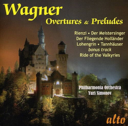 CD диск Wagner / Philharmonia Orchestra / Simonov: Favourite Overtures & Preludes
CD диск Wagner / Philharmonia Orchestra / Simonov: Favourite Overtures & Preludes