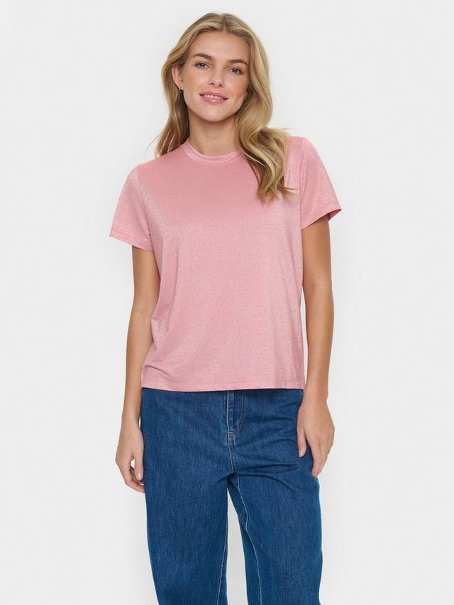 Футболка из джерси с блестками haga Saint Tropez, розовый 
Футболка из джерси с блестками haga Saint Tropez, розовый