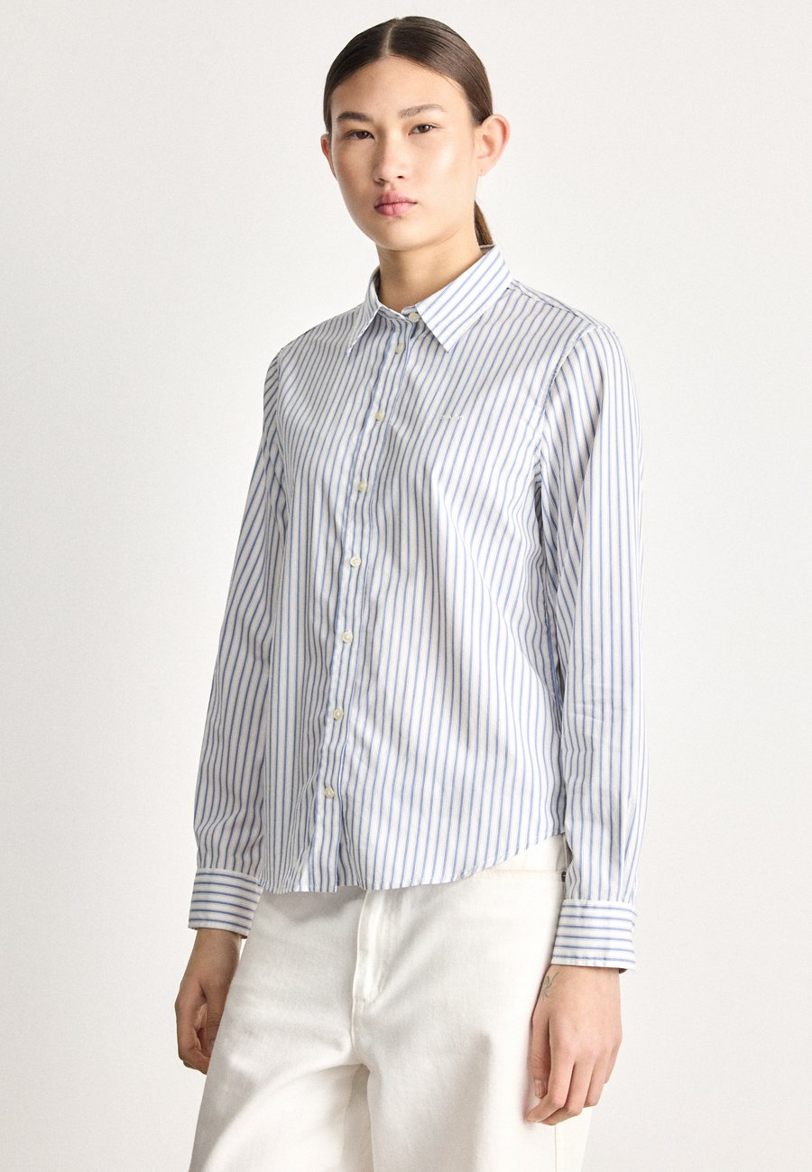 Блуза GANT REG CLASSIC POPLIN STRIPED , Eggshell/Off-White
Блуза GANT REG CLASSIC POPLIN STRIPED , Eggshell/Off-White