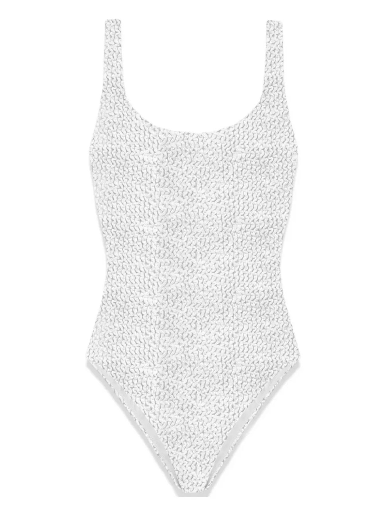 Купальник с логотипом MC2 Saint Barth, белый 
Купальник с логотипом MC2 Saint Barth, белый