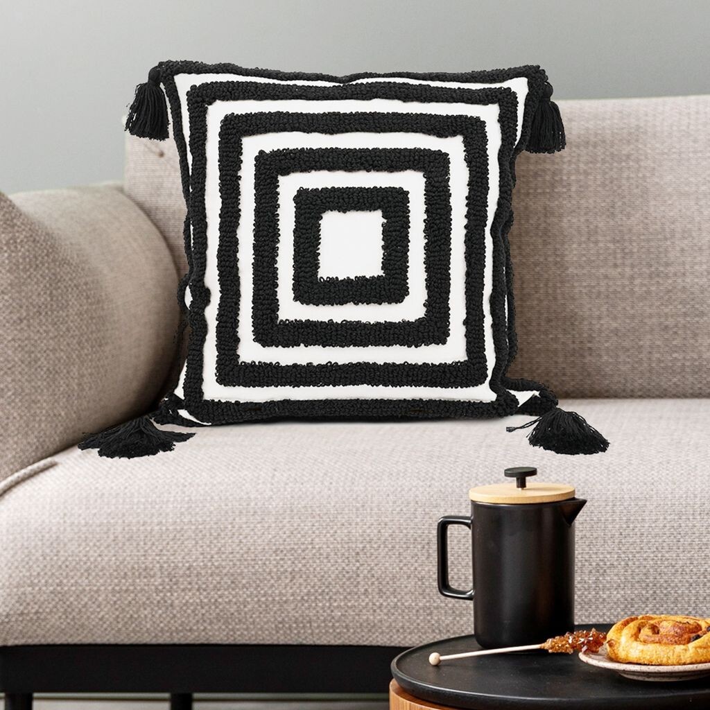 Чехол на подушку Mulisoft Boho 45 x 45 см, хлопковая подушка, декоративная подушка, диванная подушка со потайной молнией, декоративный чехол на подушку для гостиной, комплект из 2 шт., черный
Чехол на подушку Mulisoft Boho 45 x 45 см, хлопковая подушка, декоративная подушка, диванная подушка со потайной молнией, декоративный чехол на подушку для гостиной, комплект из 2 шт., черный