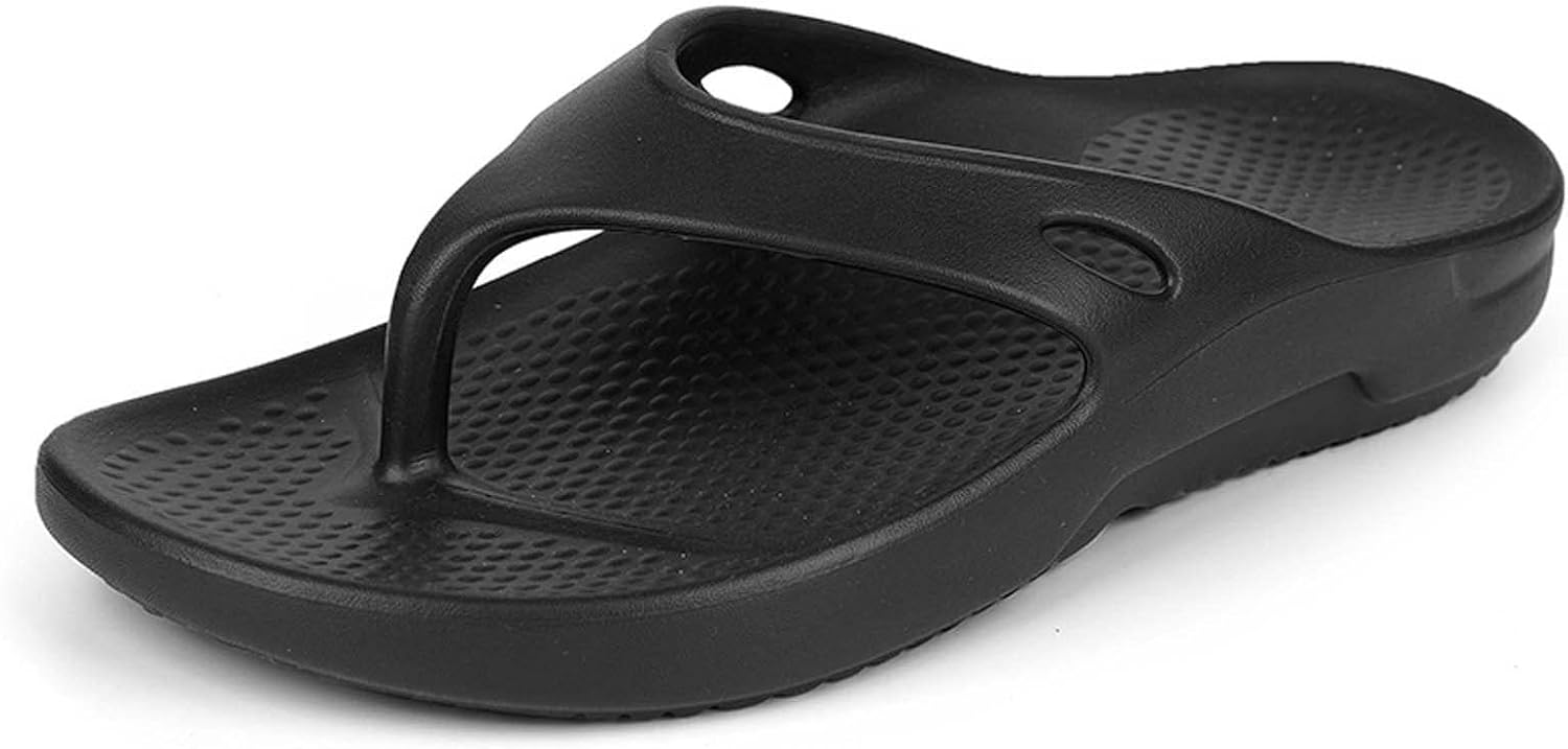 Мужские сандалии-вьетнамки, женские вьетнамки с комфортной поддержкой свода стопы Meidiastra, черный
Мужские сандалии-вьетнамки, женские вьетнамки с комфортной поддержкой свода стопы Meidiastra, черный