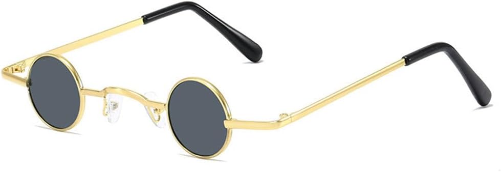 Маленькие круглые солнцезащитные очки для мужчин в винтажном стиле рок-панк, блэк-метал, стимпанк, солнцезащитные очки для женщин в стиле мини-хип-хоп, золотистые MTZJH, One Color
Маленькие круглые солнцезащитные очки для мужчин в винтажном стиле рок-панк, блэк-метал, стимпанк, солнцезащитные очки для женщин в стиле мини-хип-хоп, золотистые MTZJH, One Color